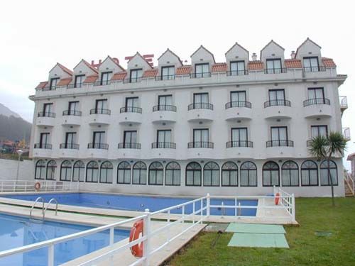 Hotel Restaurante Glasgow Villadesuso Esterno foto